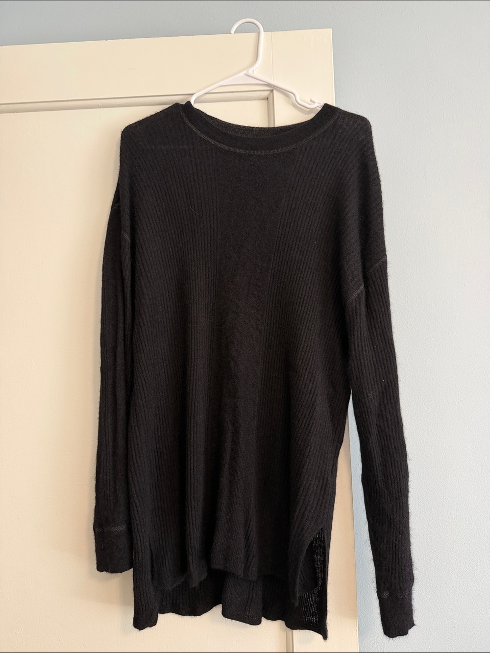 NWOT Madewell Ribbed Alpaca-Blend Crewneck Sweater